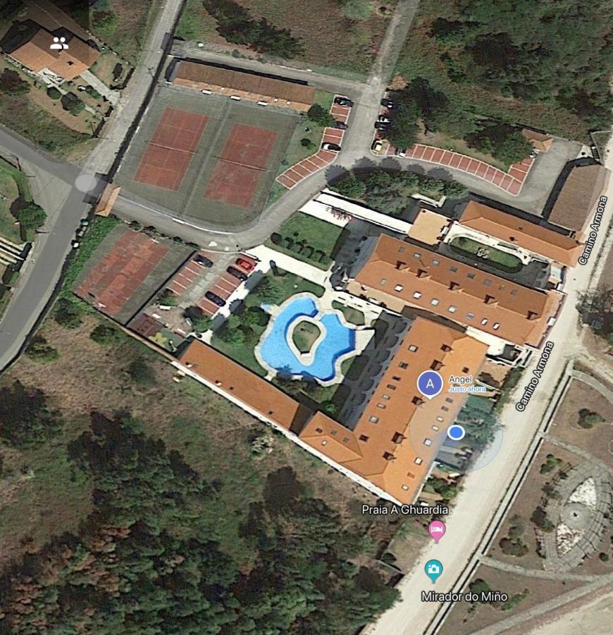 Apartamento En Primera Linea De Playa A Guarda Exteriör bild