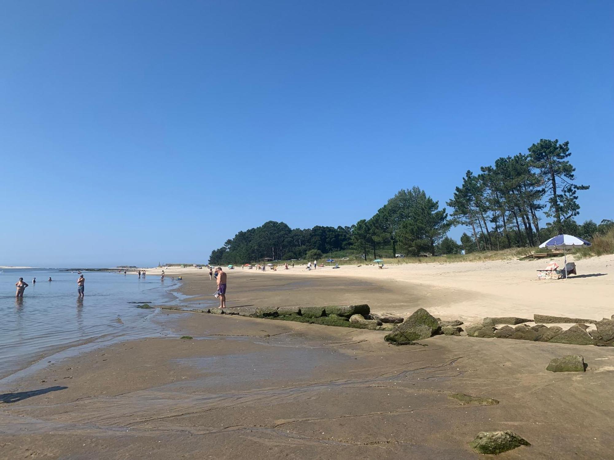 Apartamento En Primera Linea De Playa A Guarda Exteriör bild